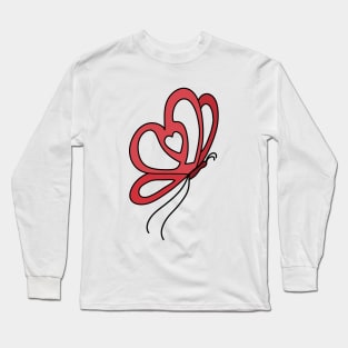 A lovely butterfly Long Sleeve T-Shirt